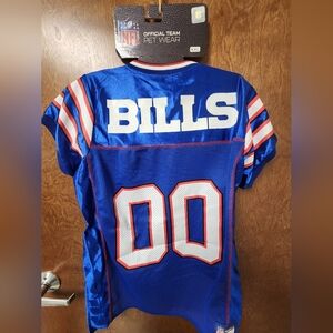 NFL Blue Buffalo Bills Dog Jersey